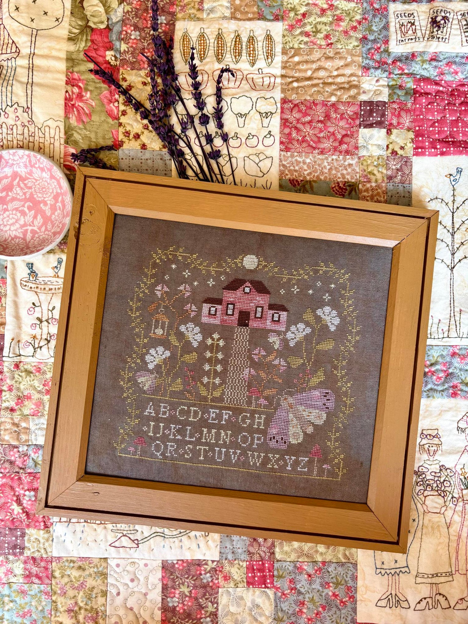 Blueberry Ridge Design - Moonlight Garden Sampler