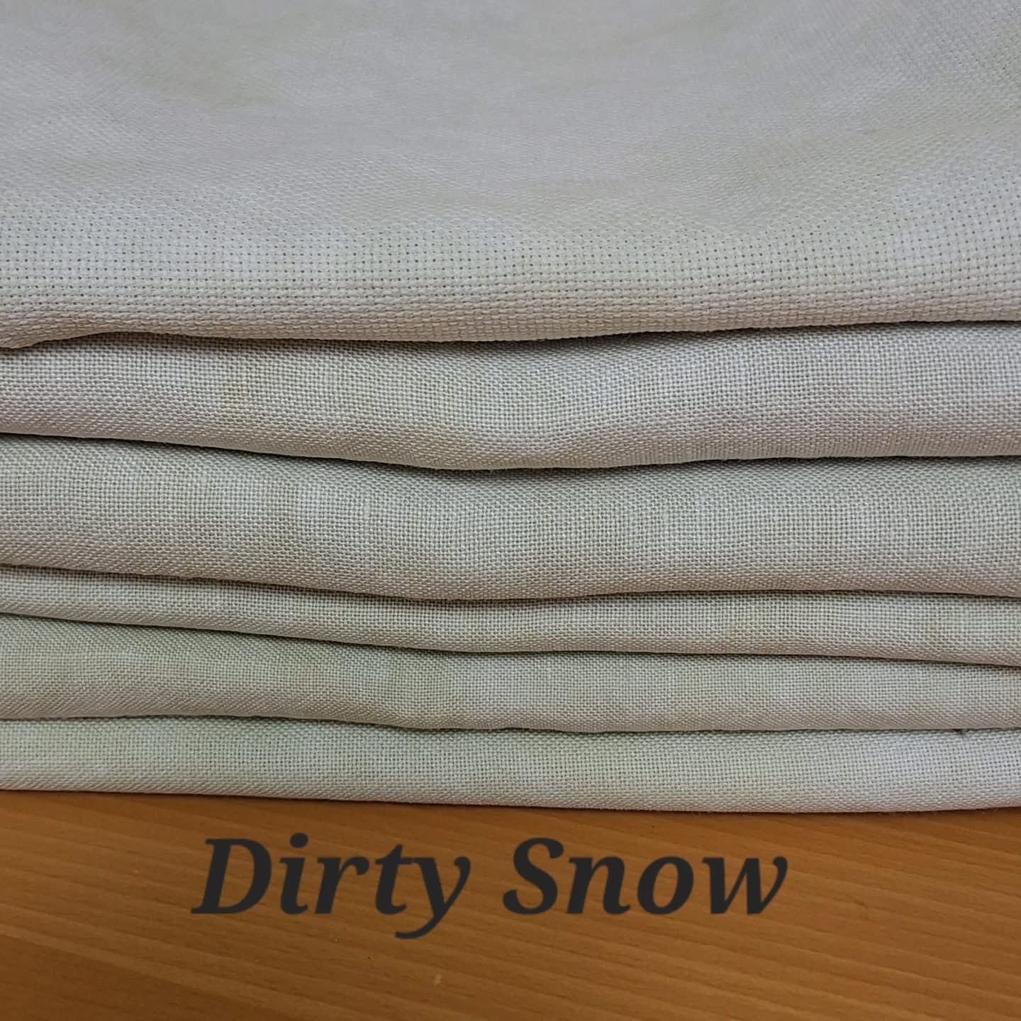 Fiber on a Whim Linen - Dirty Snow