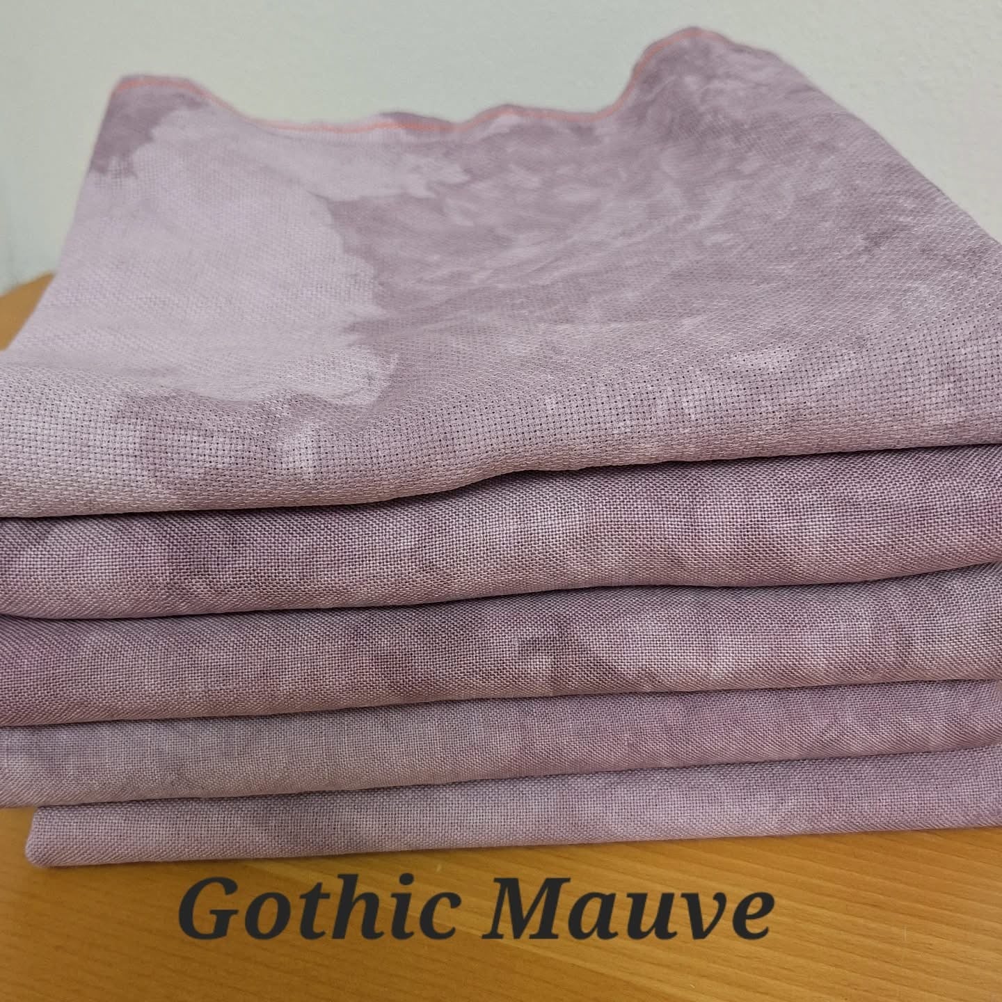 Fiber on a Whim Linen - Gothic Mauve
