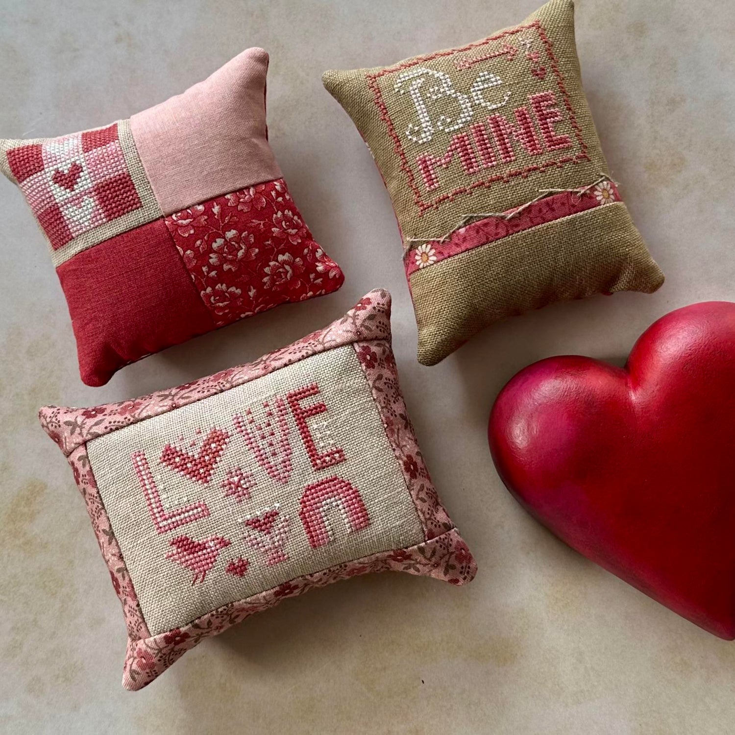 Love Triangle - Heart in Hand