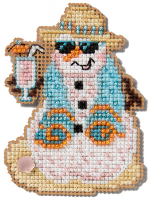 Mill Hill - Winter Holiday Snowman Vacation
