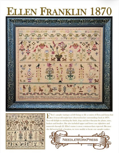 Needlework Press - Ellen Franklin 1870