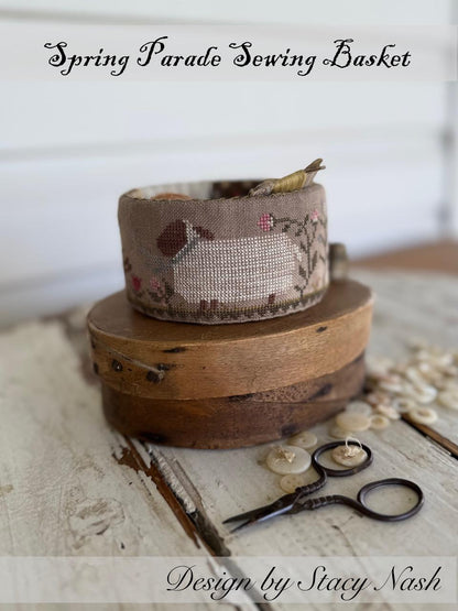 Stacy Nash - Spring Parade Sewing Basket