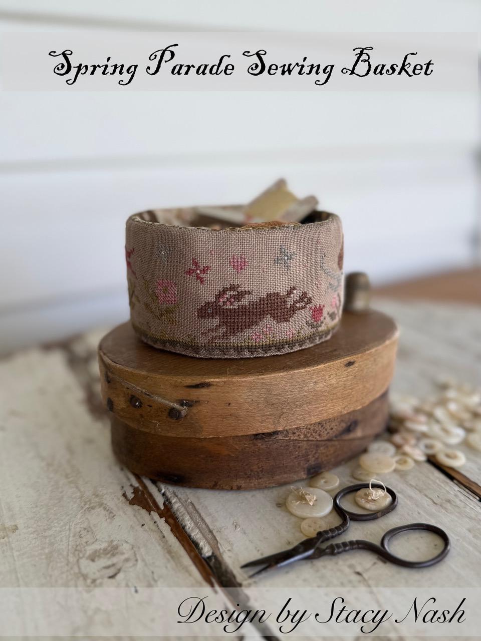 Stacy Nash - Spring Parade Sewing Basket