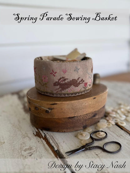 Stacy Nash - Spring Parade Sewing Basket