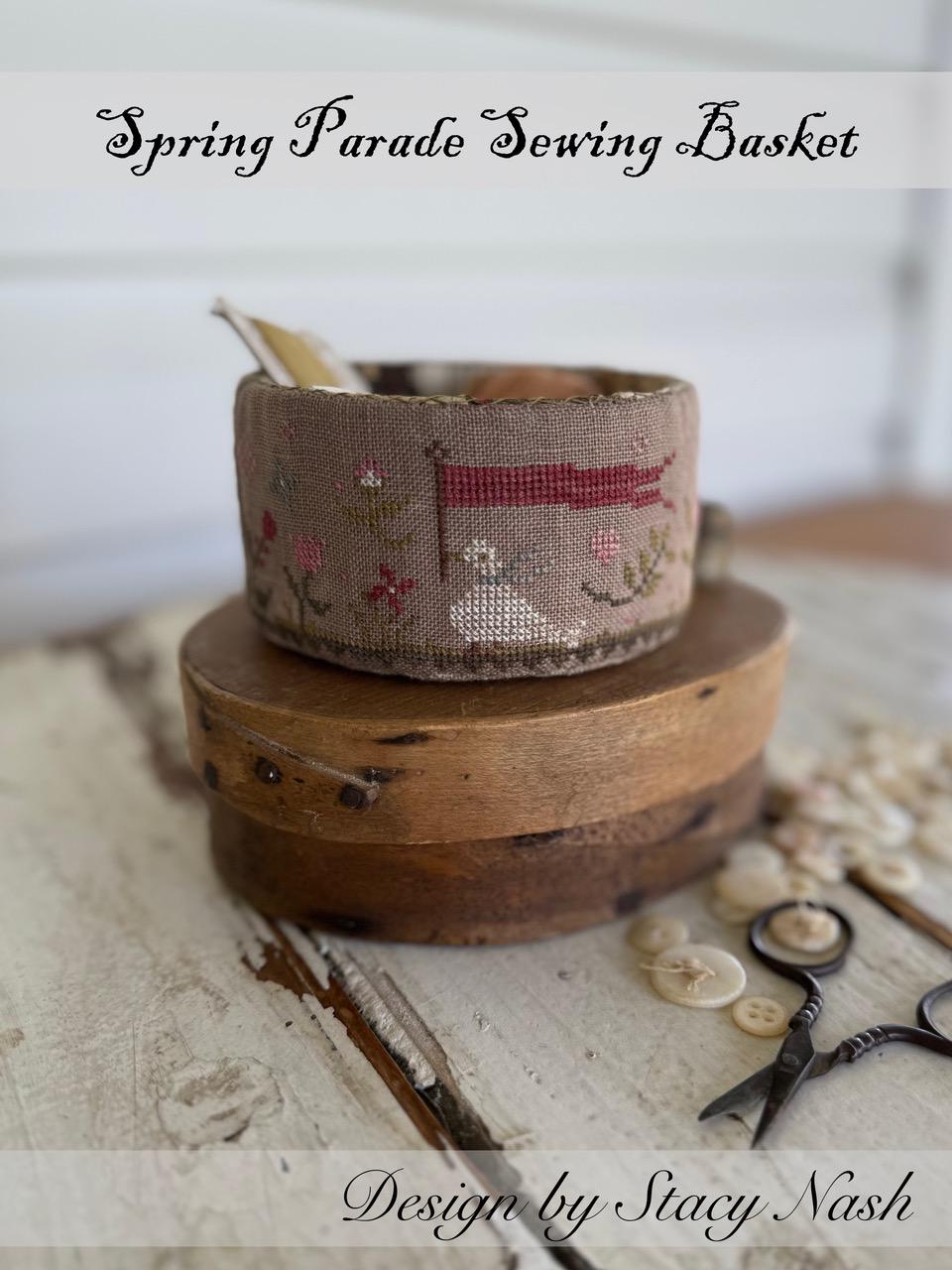 Stacy Nash - Spring Parade Sewing Basket