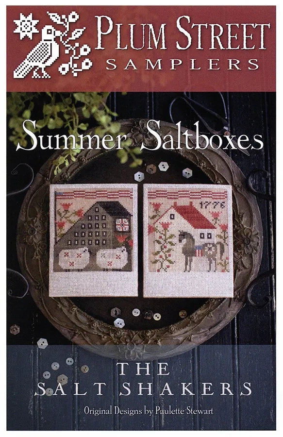 Plum Street Samplers - The Salt Shakers Summer Saltboxes