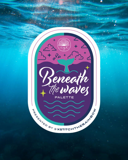 Counting Puddles - Bubble Seahorse X Stitch the Rainbow