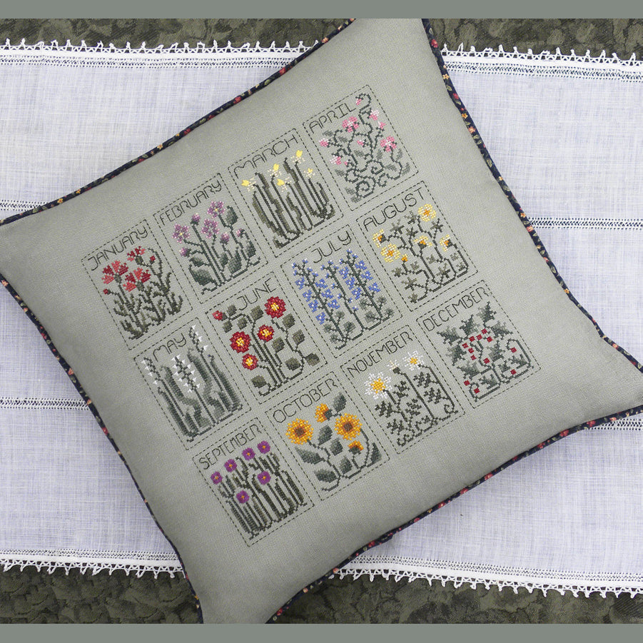 The Drawn Thread - A Year of Flowers