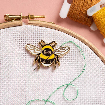 Bumblebee Bee Kind Magnetic Needle Minder: Bumblebee needle minder only