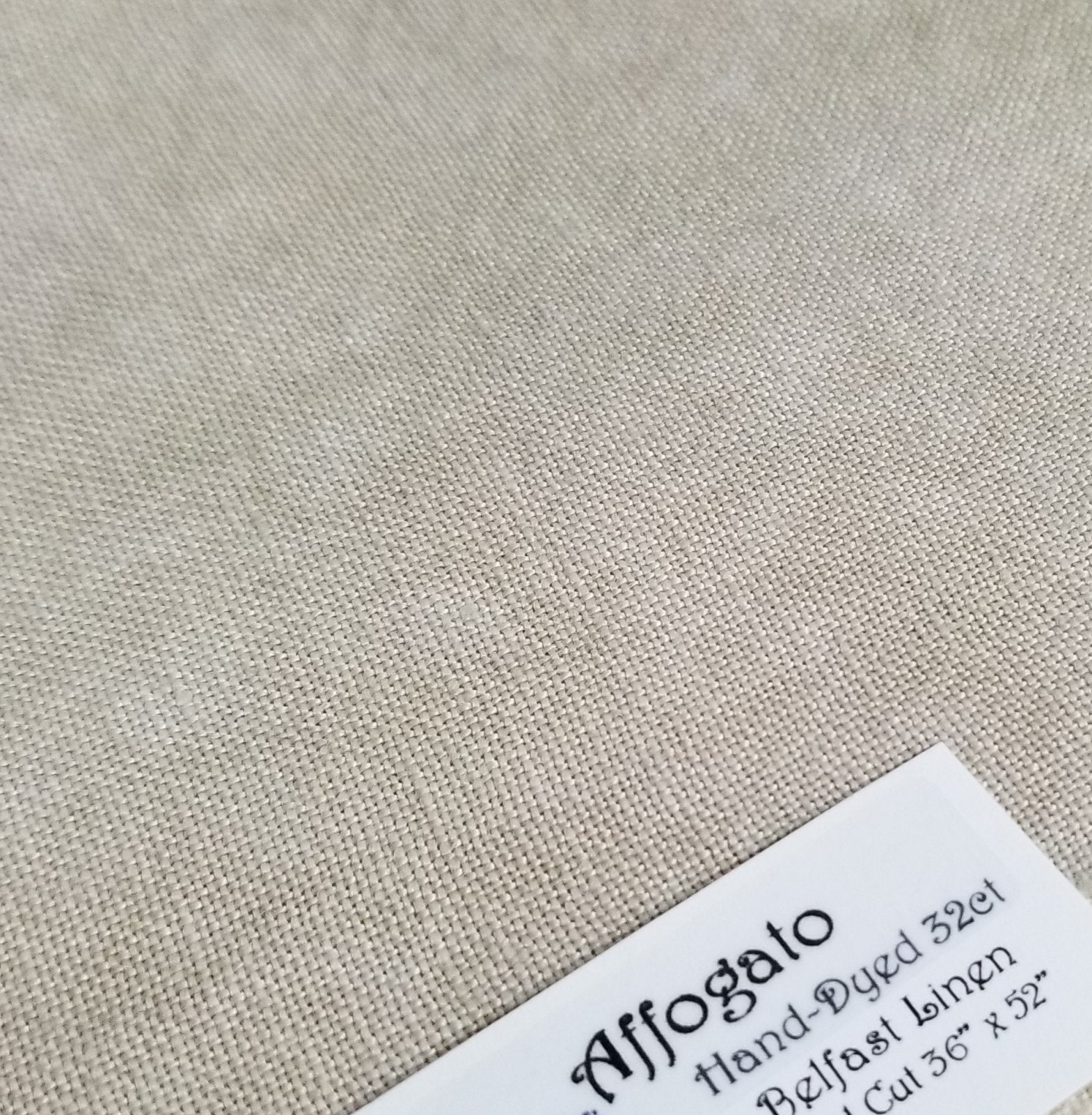 Fiber on a Whim Linen - Affogato