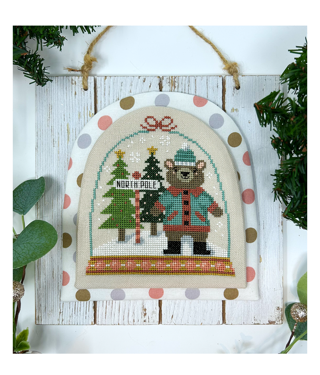 Tiny Modernist - Winter Snowglobes Bear