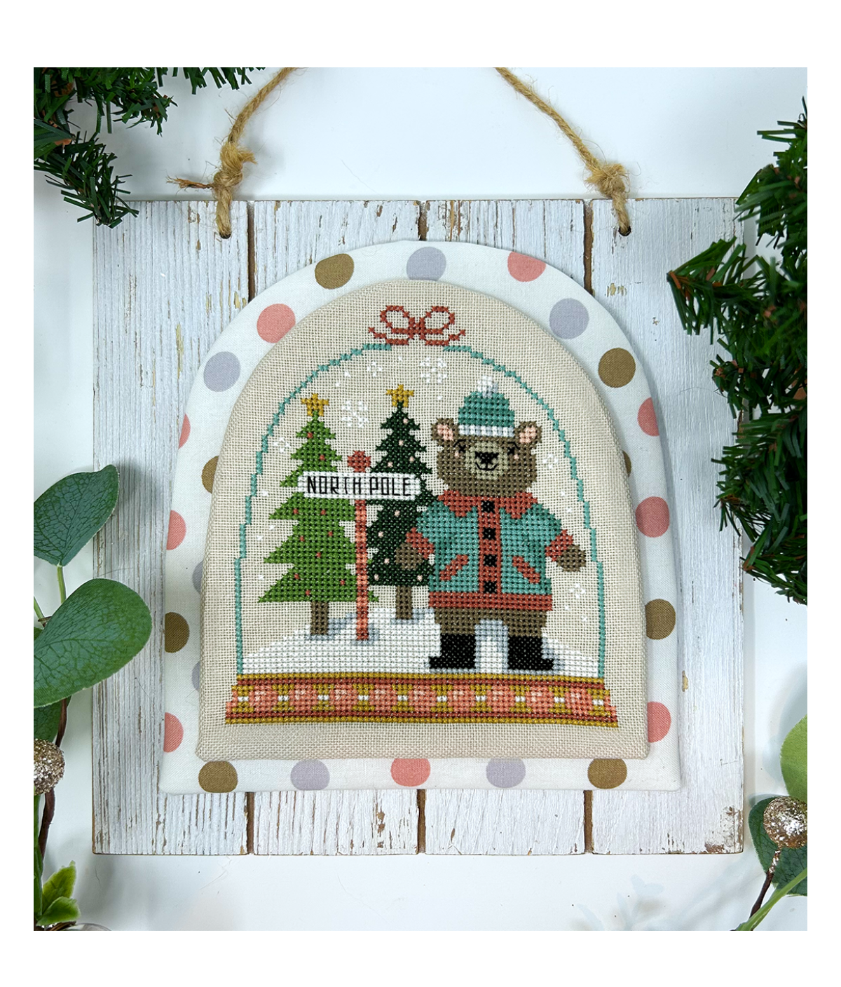 Tiny Modernist - Winter Snowglobes Bear