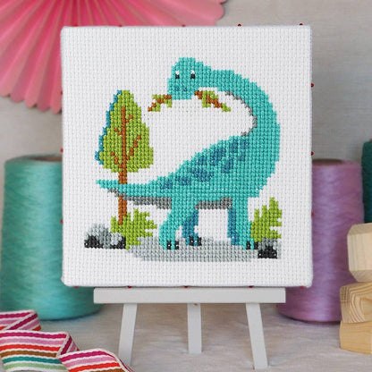 Dinosaur - Junior Cross Stitch Kit: Standard kit