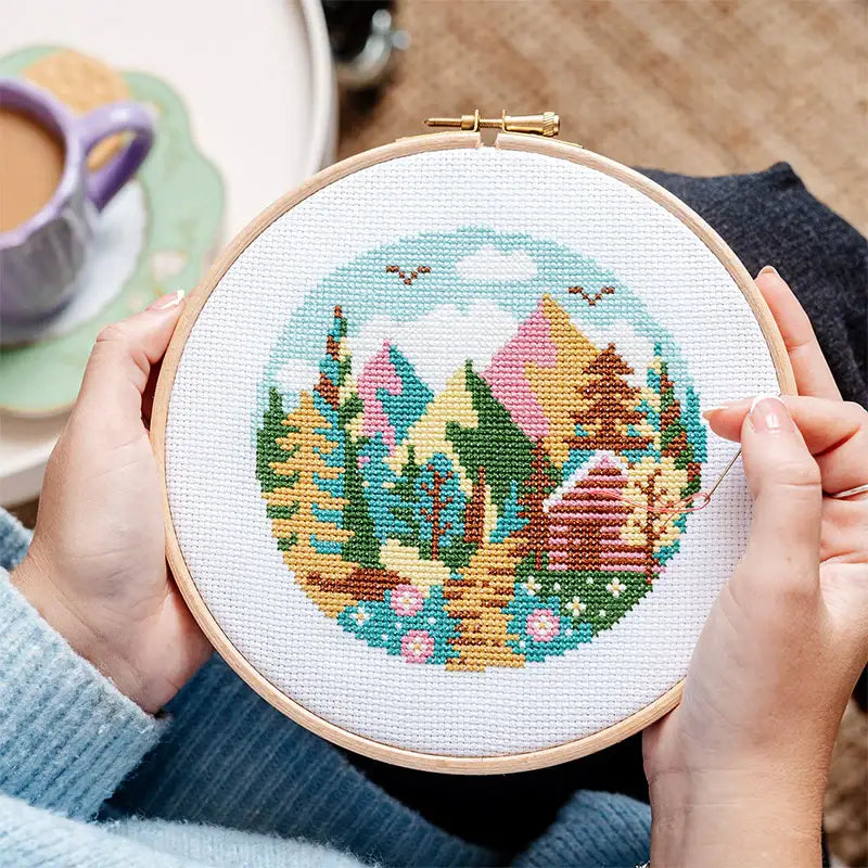 Forest Peaks - Cross Stitch Kit