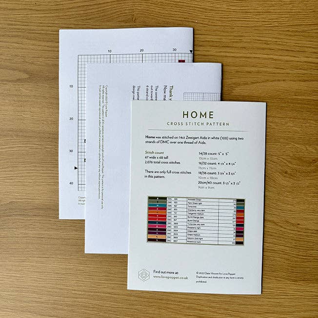 Home - Printed Chart