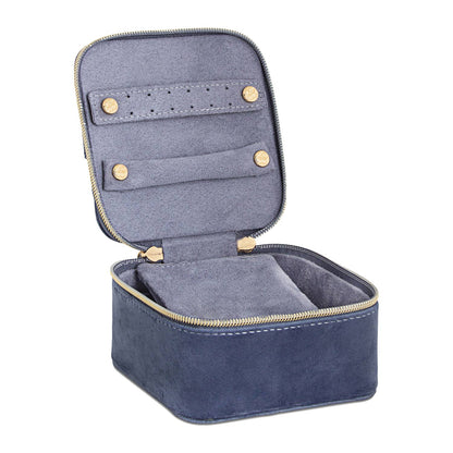 Luxe Velvet Jewellery Cube Storm