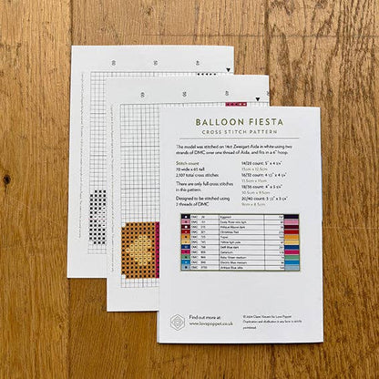 Balloon Fiesta - Printed Chart