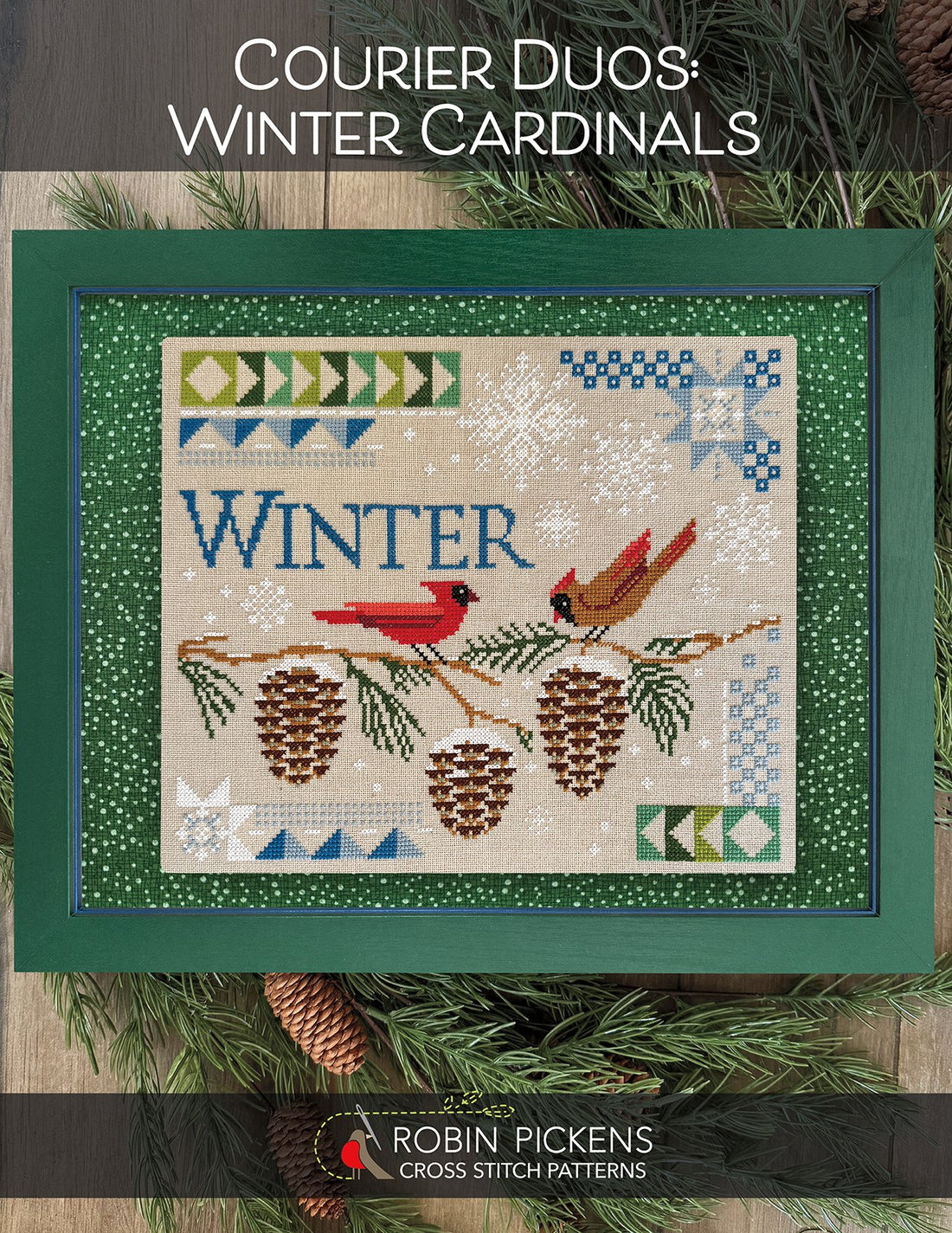 Robin Pickins - Courier Duos: Winter Cardinals
