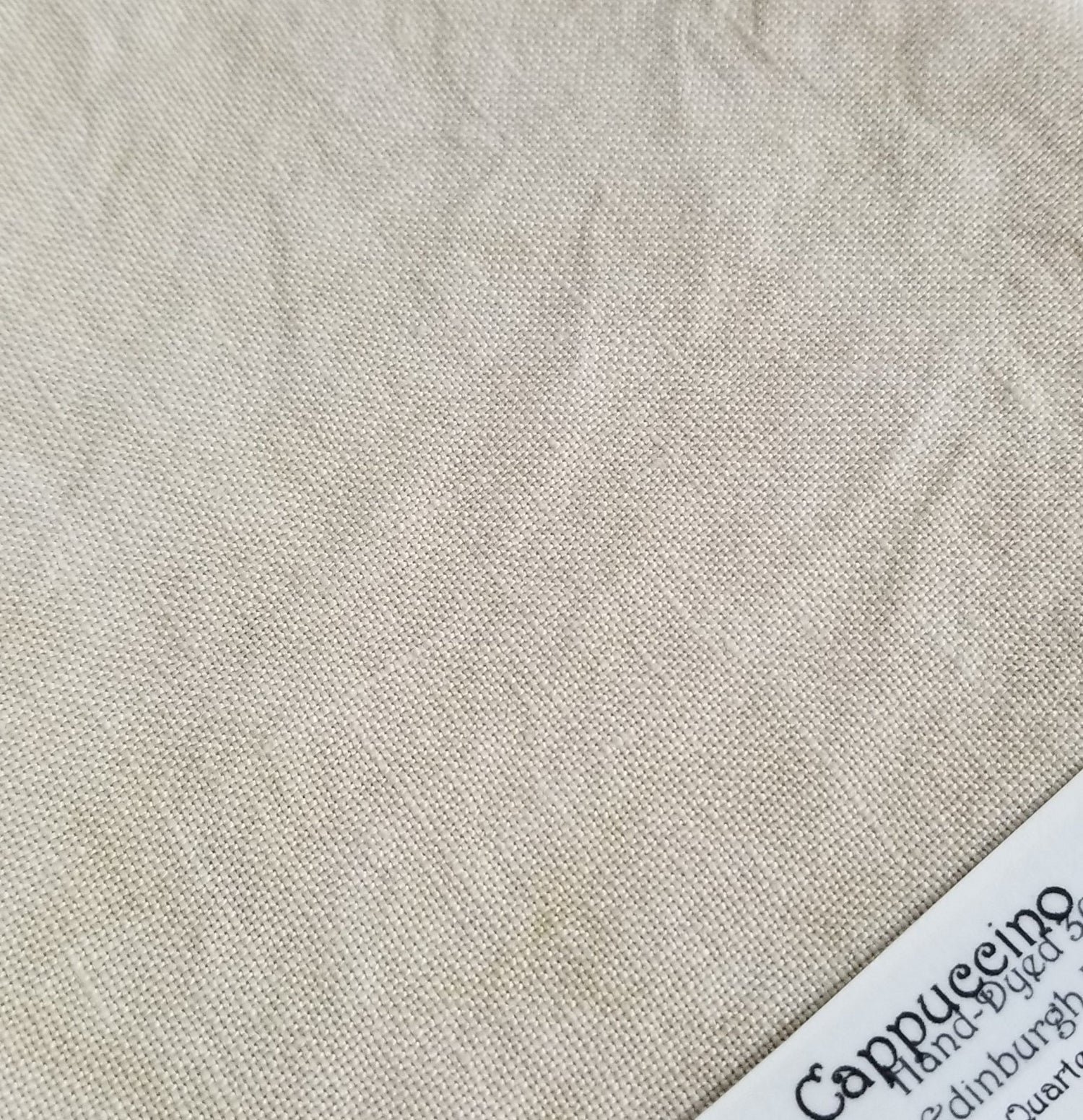 Fiber on a Whim Linen - Cappuccino