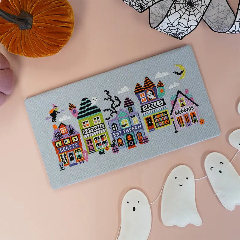 Witchy Way - Halloween Cross Stitch Kit