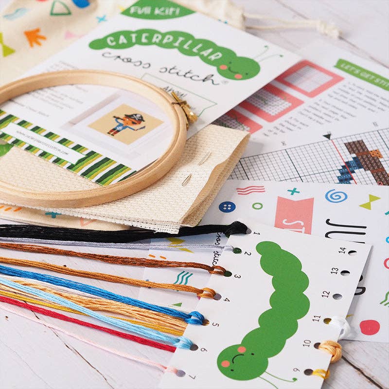 Ahoy Pirate - Junior Cross Stitch Kit: Standard kit