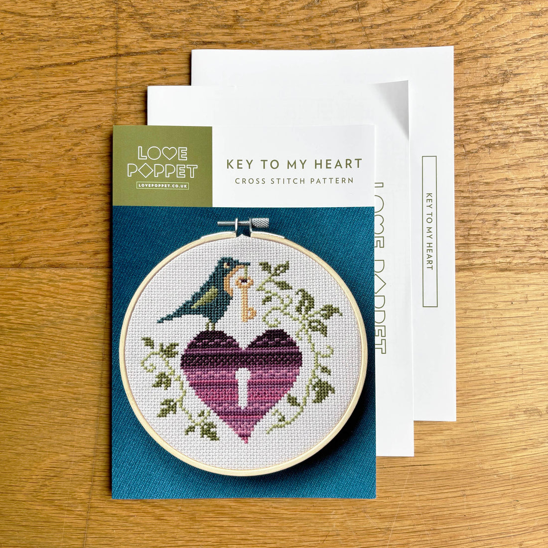 Key to my Heart - Printed Pattern