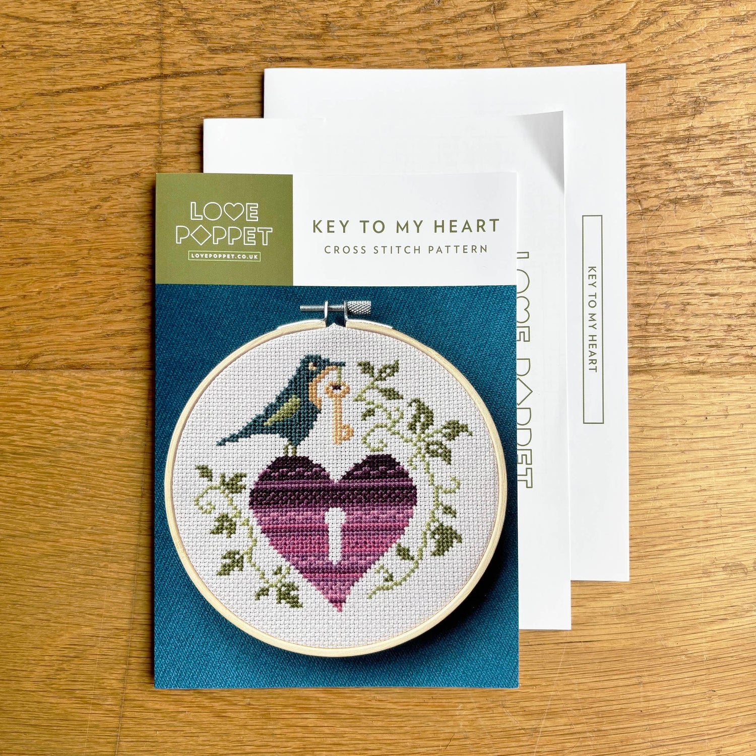 Key to my Heart - Printed Pattern