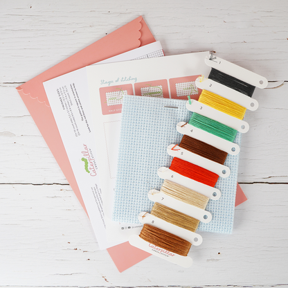 Sloth - Junior Cross Stitch Kit: Standard kit