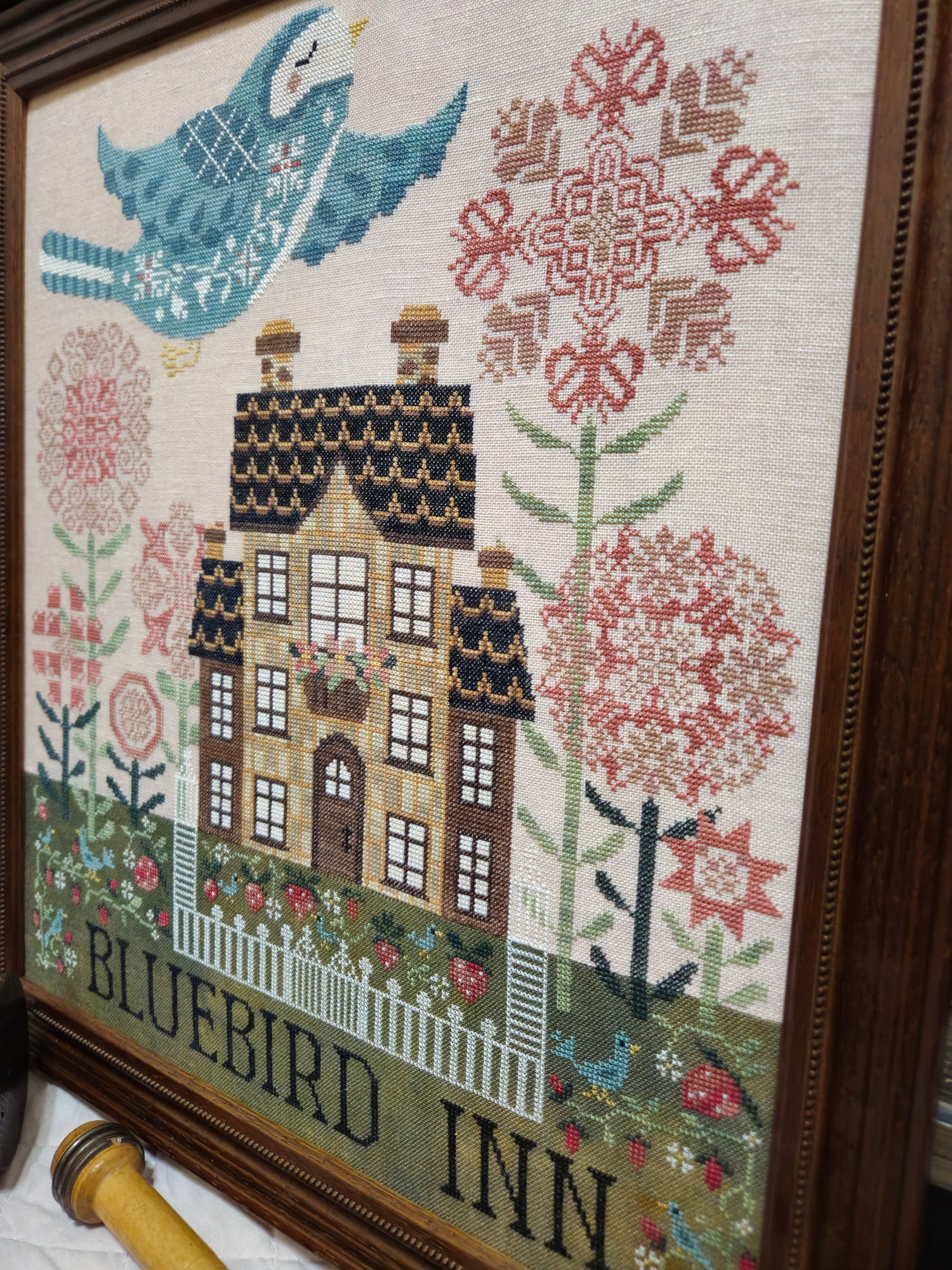 Quaint Rose Needlearts - Bluebird Inn