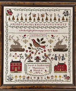 The Scarlett House - Sarah A. Sanderson 1872