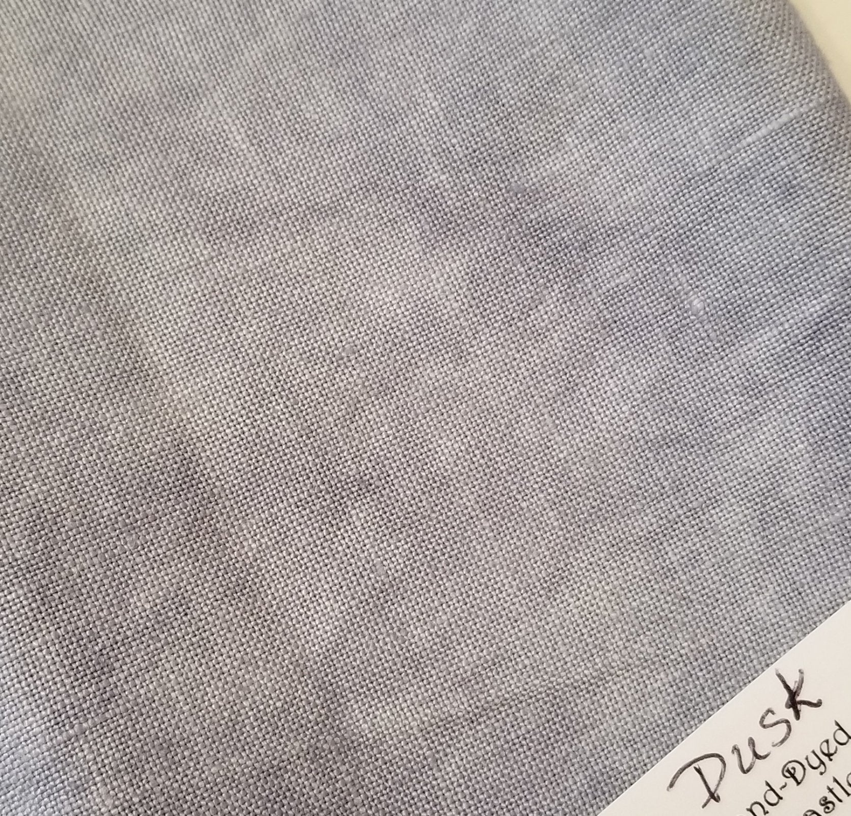 Fiber on a Whim Linen - Dusk