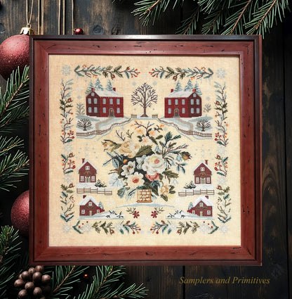 Samplers and Primitives - Winter Day Sampler