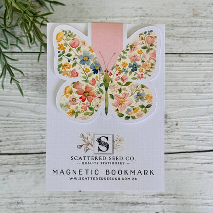 Pastel Butterfly Magnetic Bookmarks - Liberty