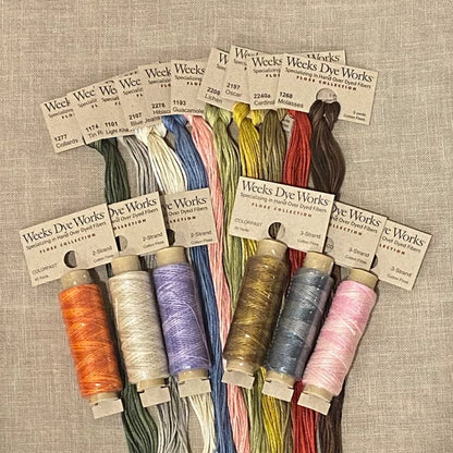 Weeks Dye Works (1083 - 1237) - 6 Stranded Embroidery Cotton