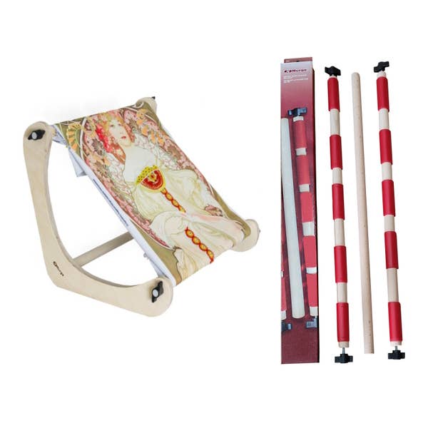 Nurge Spare Scroll Rods for the Nurge Stitchery Stand: 190-3B Scroll Rods 60cm for stitchery Stand