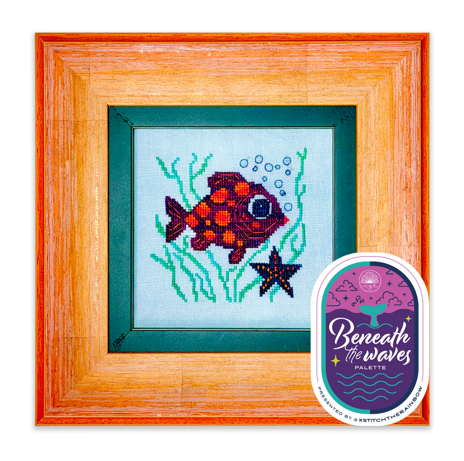 Fox and Rabbit -Seeing Stars X Stitch the Rainbow