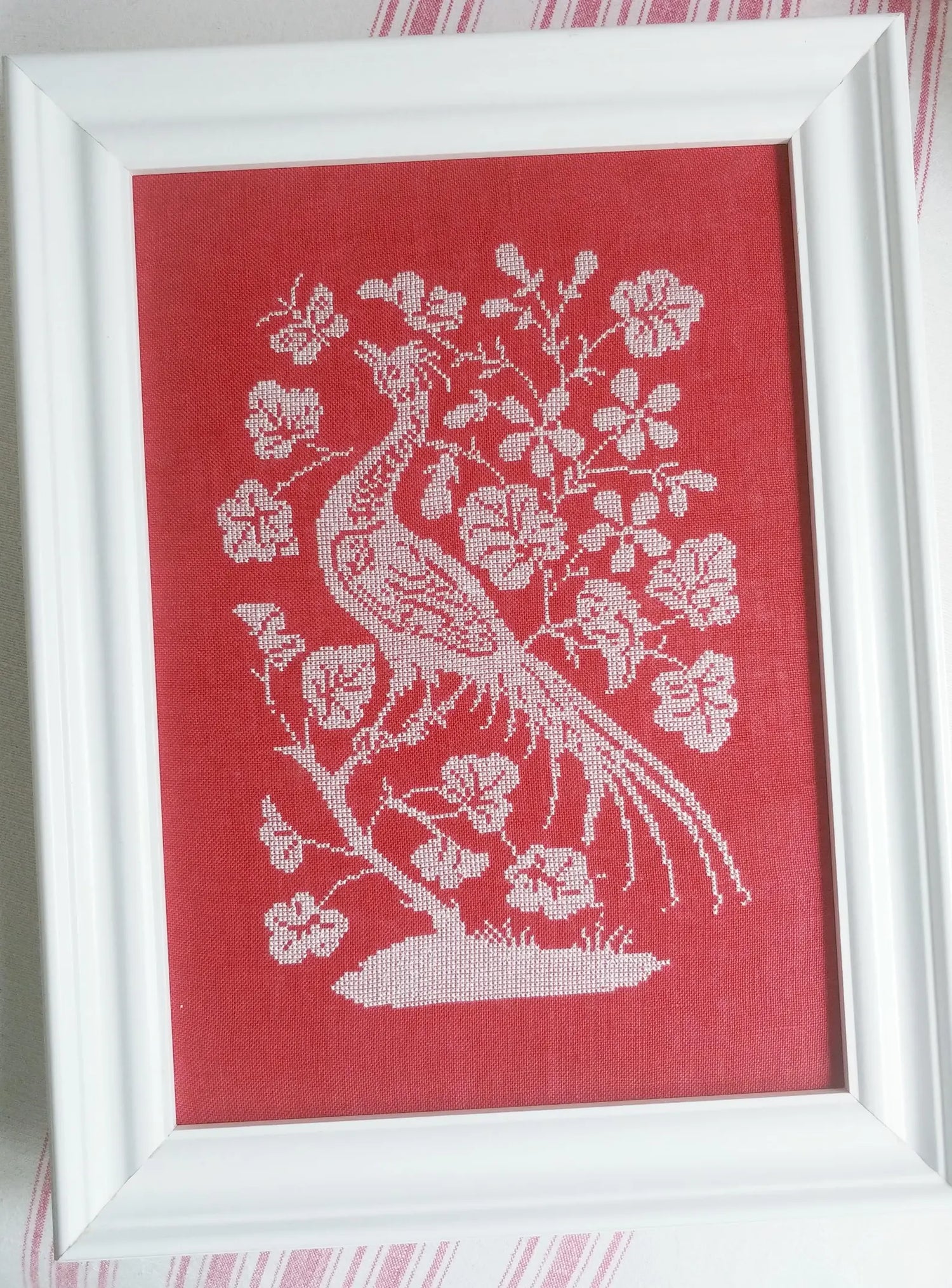 Mojo Stitches - On a low branch