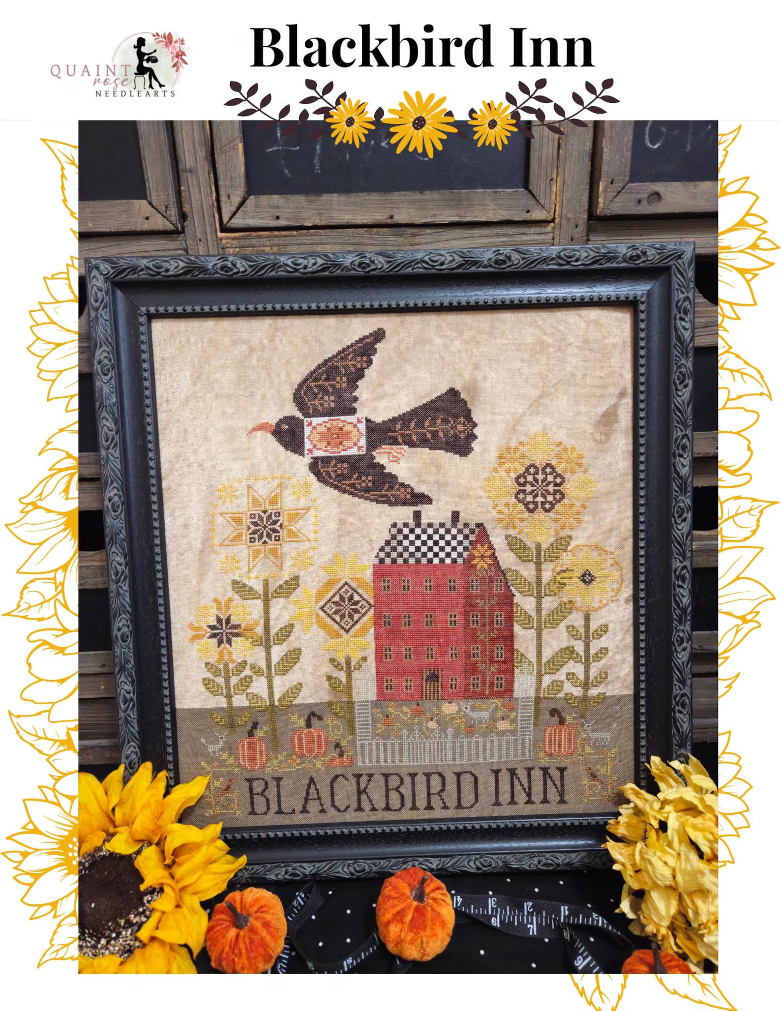 Quaint Rose NeedleArts - Blackbird Inn