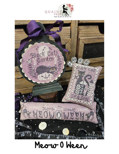 Quaint Rose NeedleArts - Meow O Ween