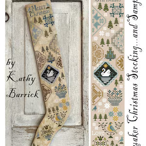 Kathy Barrick - Quaker Christmas Stocking &amp; Sampler
