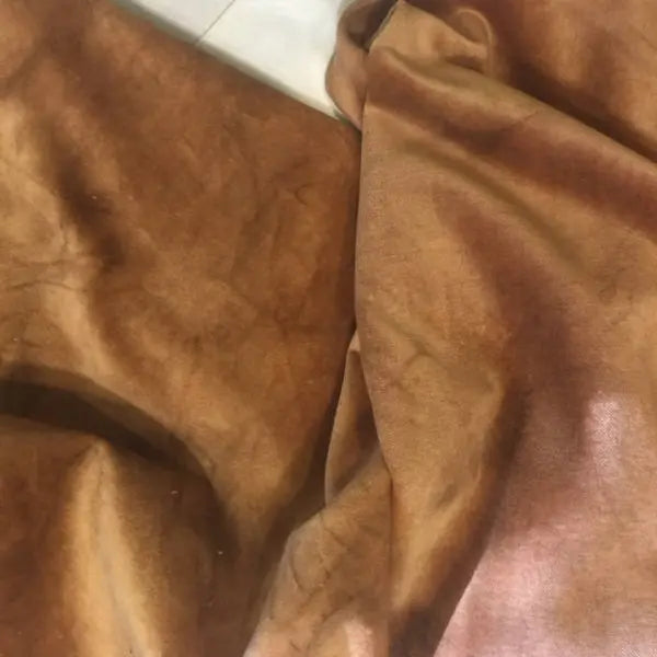 Hand Dyed 100% Cotton Velveteen - Potato