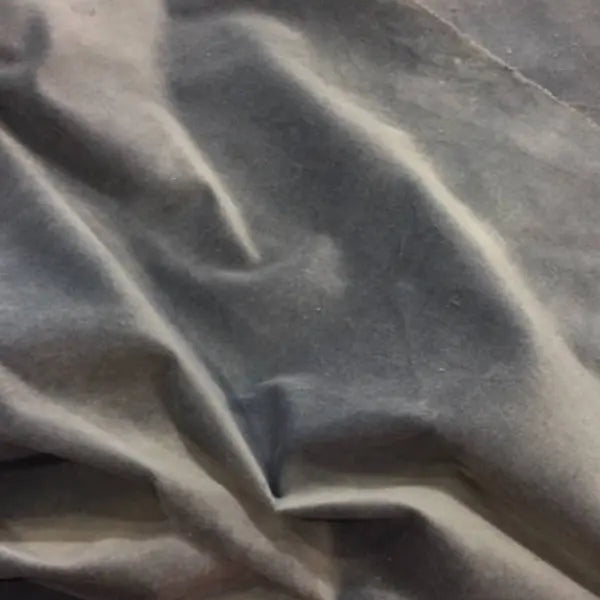 Hand Dyed 100% Cotton Velveteen - Blue Corn