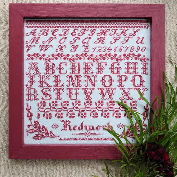 Mojo Stitches - Redwork Sampler