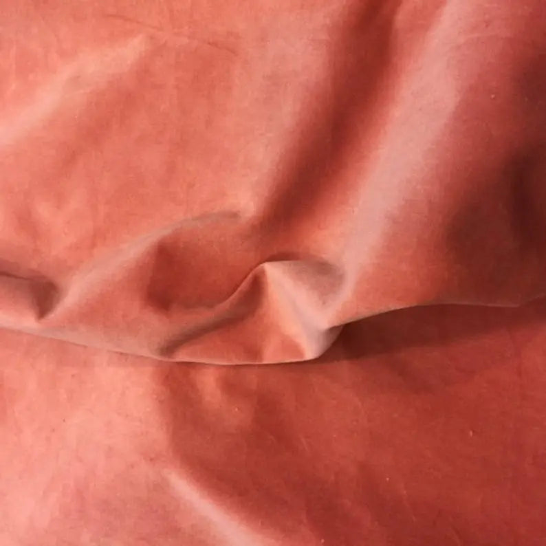 Hand Dyed 100% Cotton Velveteen - Shallot