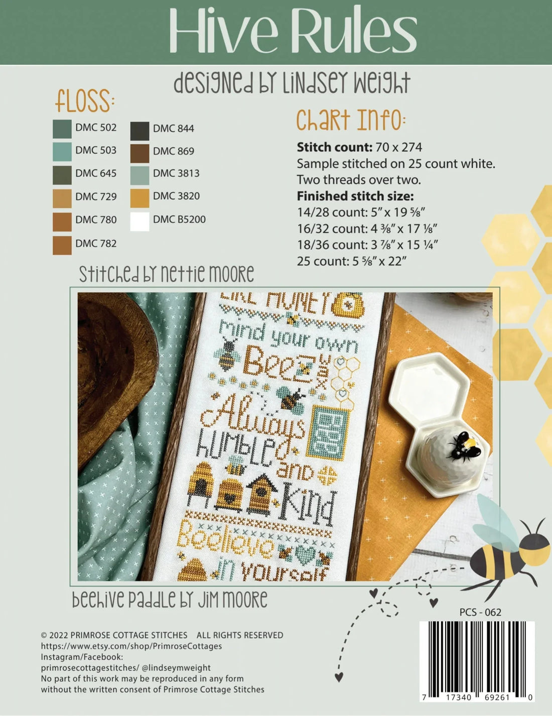 Primrose Cottage Hive Rules