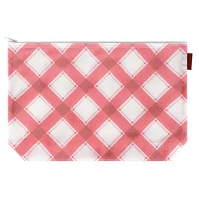 Mad for Plaid Large Nylon Mesh Bag