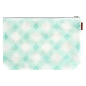 Mad for Plaid Large Nylon Mesh Bag