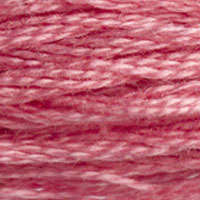 6. DMC 3705 to - 3829 6 Strand Cotton