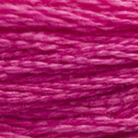 6. DMC 3705 to - 3829 6 Strand Cotton